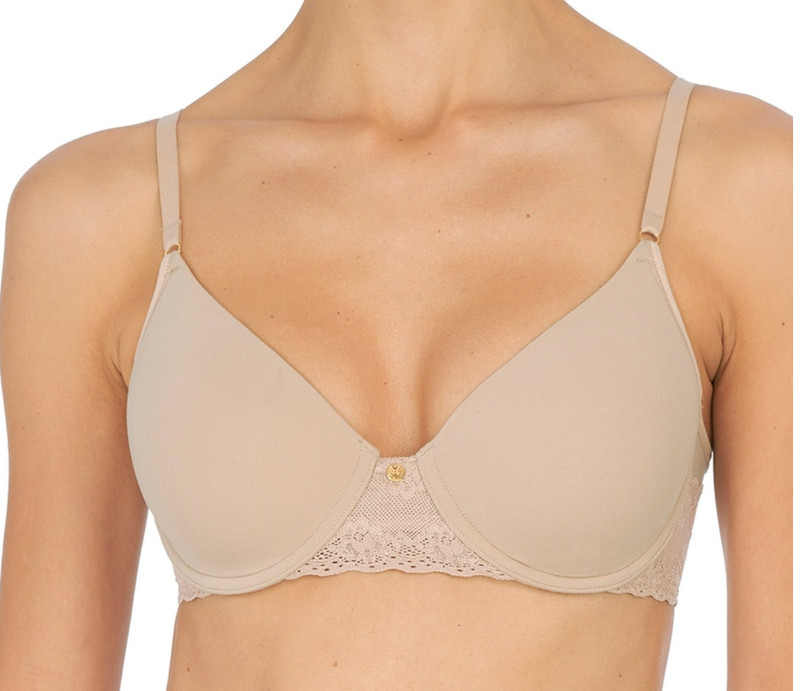 Natori 34G Bliss Perfection T-Shirt Bra 721154 NWOT Cafe