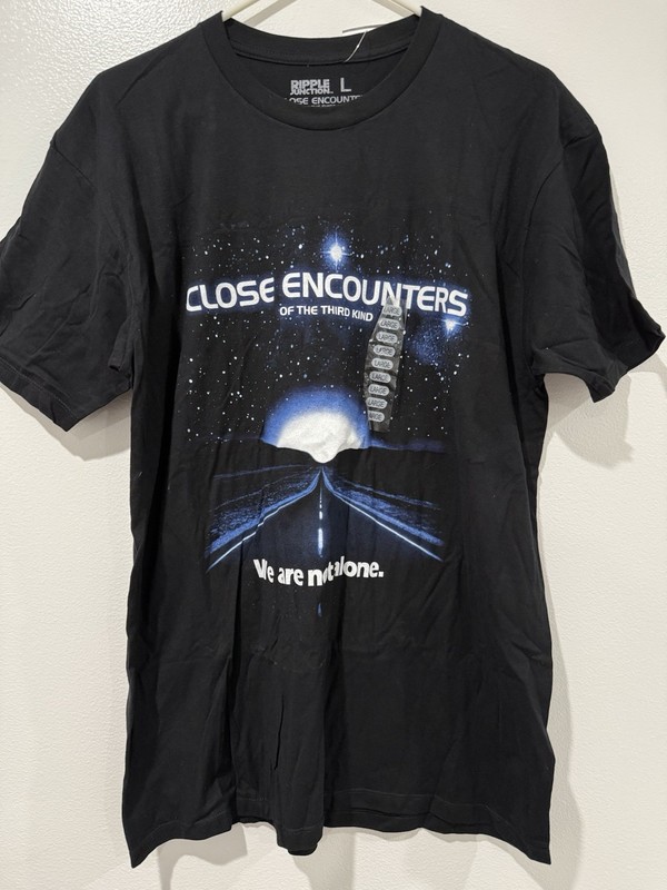 Unisex Close Encounters Of The Third Kind T-Shirt Ripple Junction Large L Promo