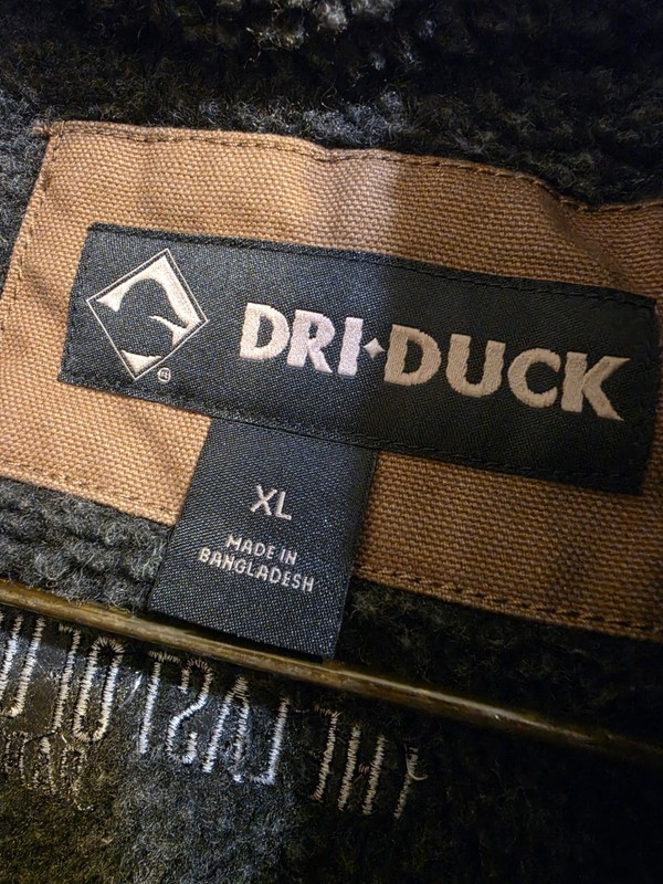 The Last Of Us DRI DUCK Men's Brown Cotton Jacket Fleece Lined XL gallery
