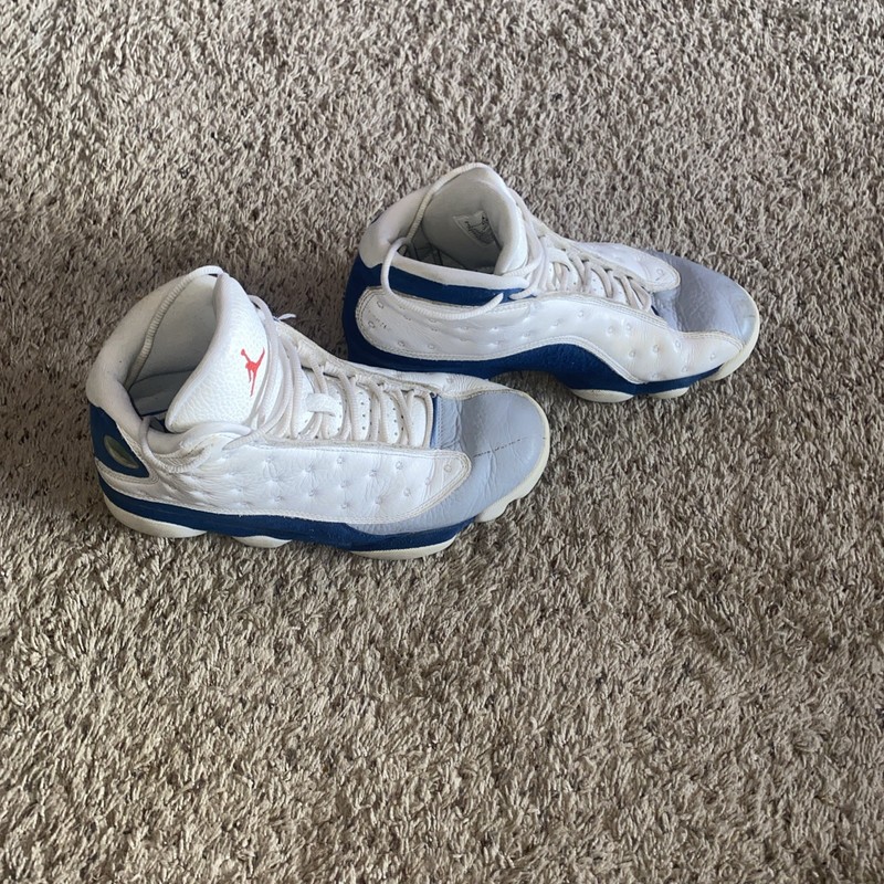 Men’s Size 8 Blue And White Jordan’s