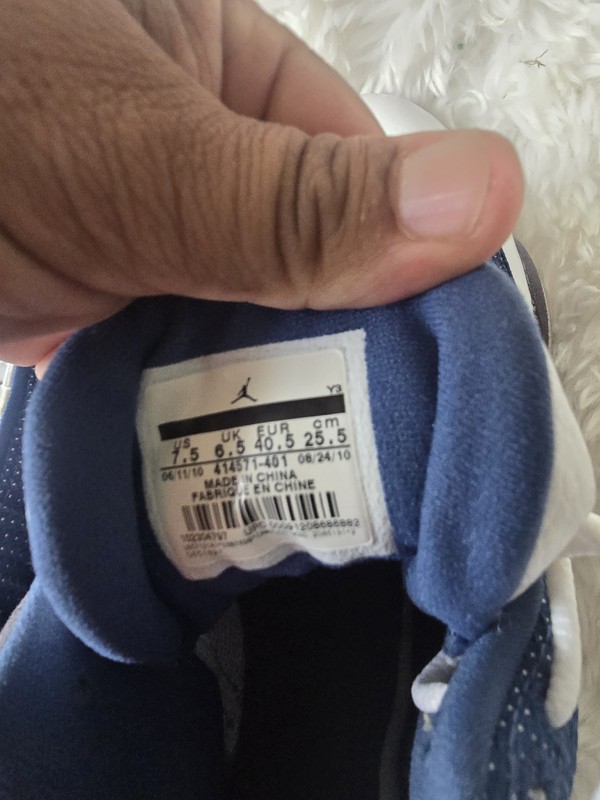 Jordan Air Jordan 13 Retro Flint 2010 Basketball Sneakers White Blue Mesh gallery