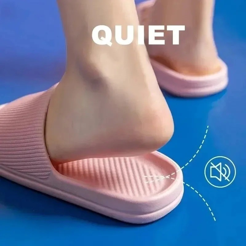 Cozy Pillow Slides Anti-Slip Sandals Ultra Soft Slippers Cloud Home Outdoor Shoe gallery
