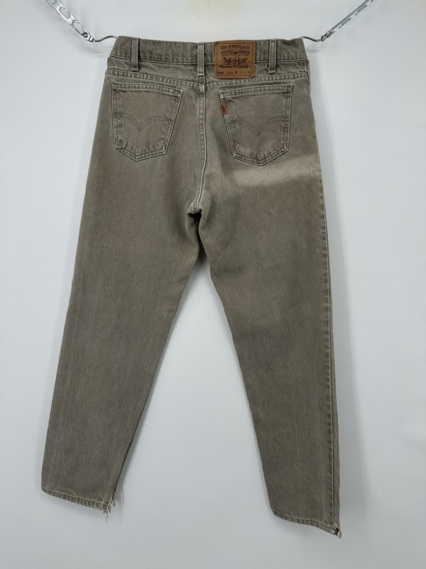 Levi’s 550 Relaxed Fit Tapered Leg Jeans Men’s Sz 32 Vintage 90s Orange Tab “pic