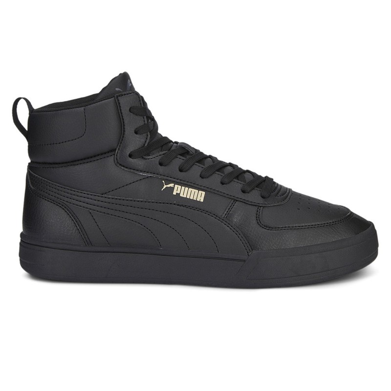 PUMA Caven Mid High Top Mens Black Sneakers Casual Shoes 38584304
