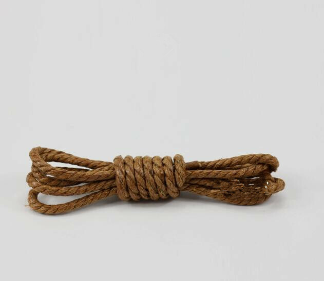 1 pair Three Strands Waxed Shoelaces Leather Shoe String Weave shoelace rope gallery