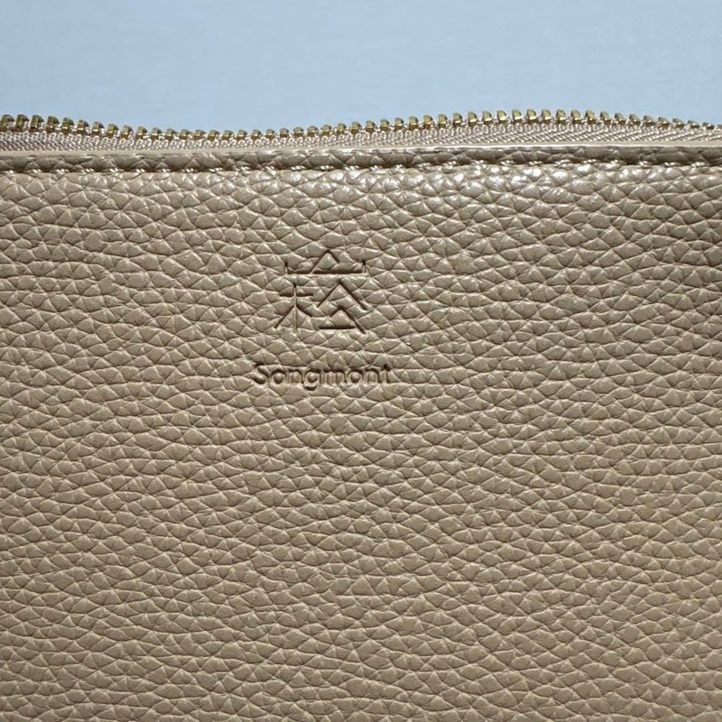 SONGMONT Medium Handbag Shoulder Bag 2Way Purse Cream Apricot Song Collection gallery