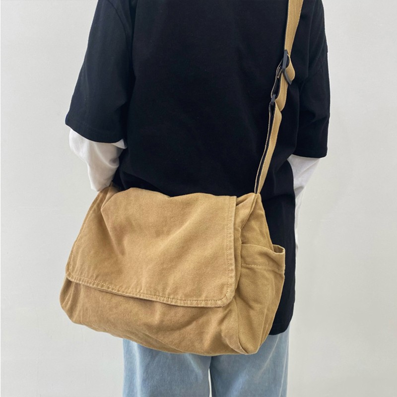 Messenger Bag Outdoor Canvas Satchel Crossbody Shoulder Bag Daypack Bookbag gallery