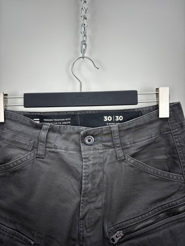 Mens cargo pants G Star Raw Size 30 Color Gray Duties Paid (USA) gallery