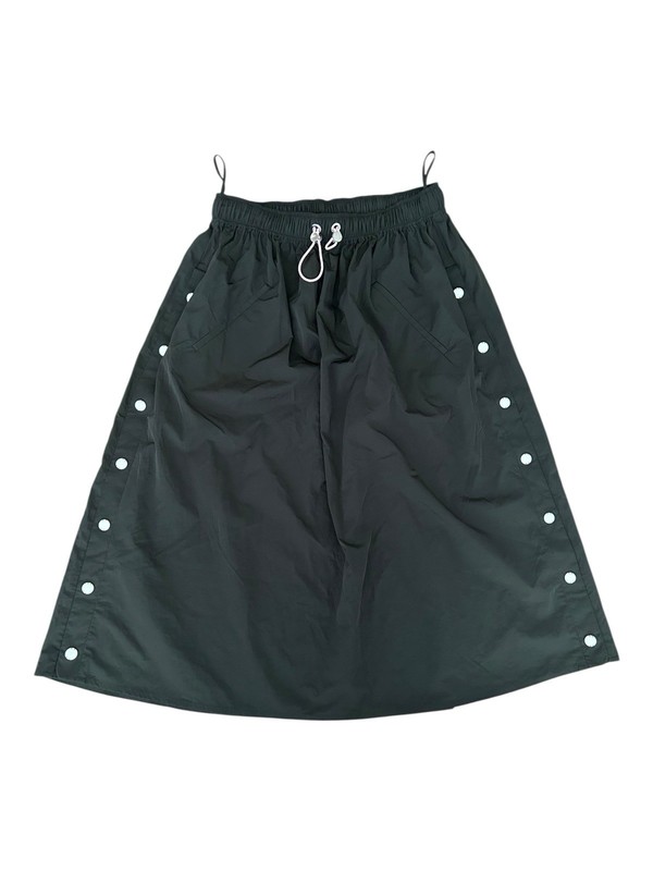 Mira Mikati Midi 100% Polyamide Skirt Size 4 Hunter Green