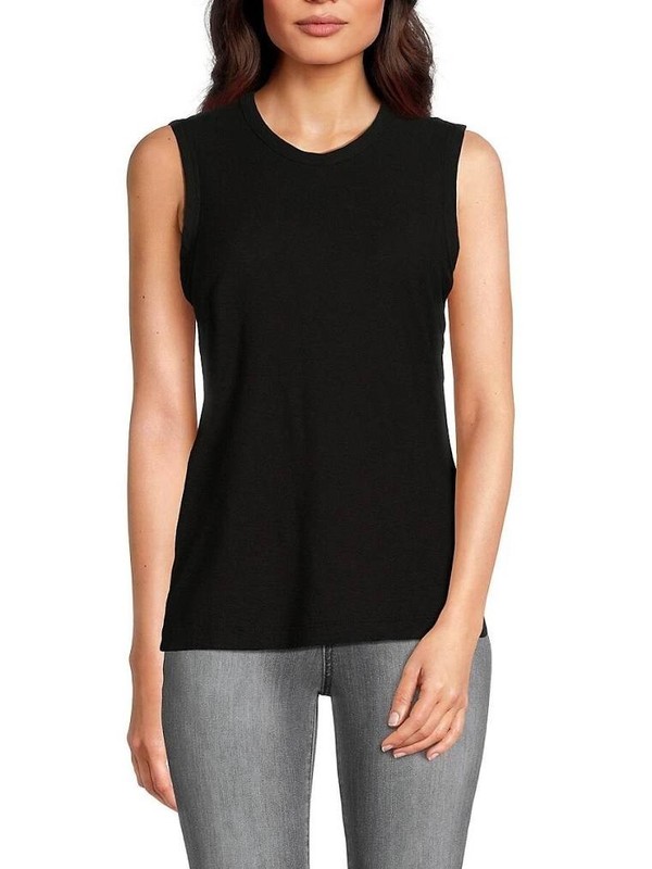 James Perse Slub Cotton Muscle Tank 4 Colors Size 1(S),2(M),3(L),4(XL) NWT $100