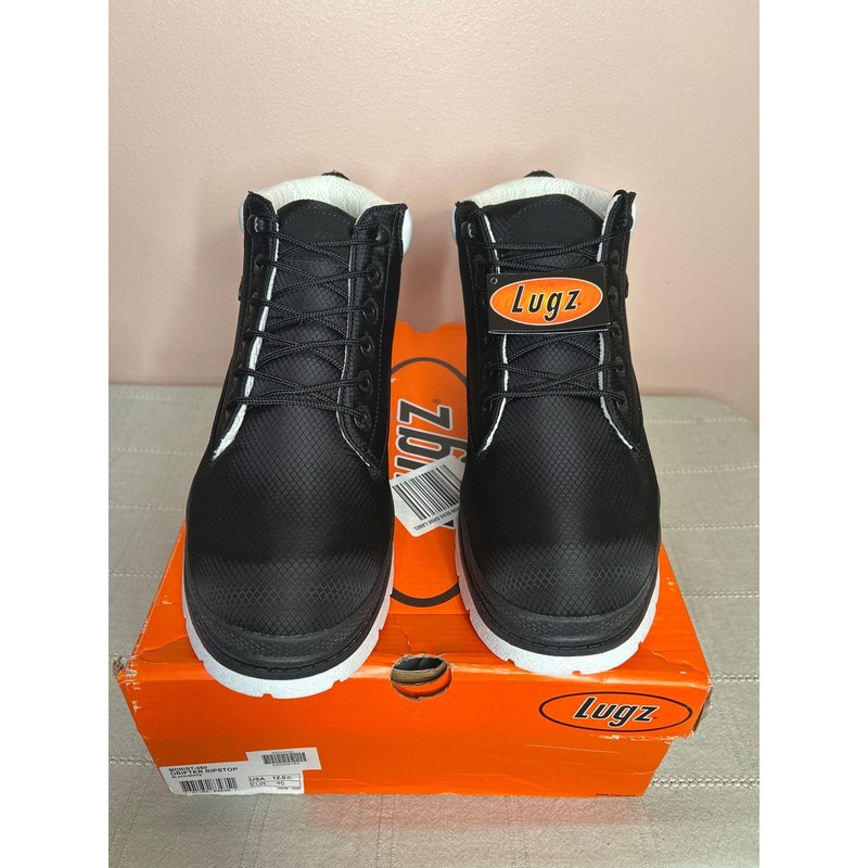 Lugz Men's Drifter Ripstop Lace Up Chukka Boot Black Size 12 D MDRST New gallery
