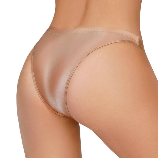 4PCS/LOT Sexy Women Silky Satin Panties Underwear Low Waist Thong Brief Lingerie gallery