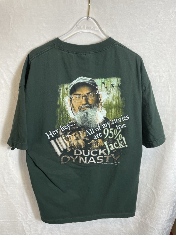 Duck Dynasty T-Shirt Men's Sz XL Green Could Fit A Large gallery