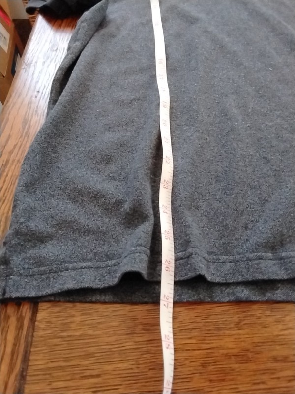 Hollister Mens Polo Shirt Grey L Epic Stretch gallery