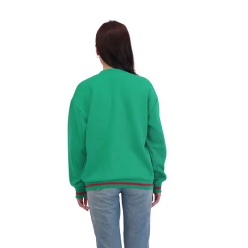 Grinch Adult Holiday New Embroidered Christmas Sweatshirt Small gallery