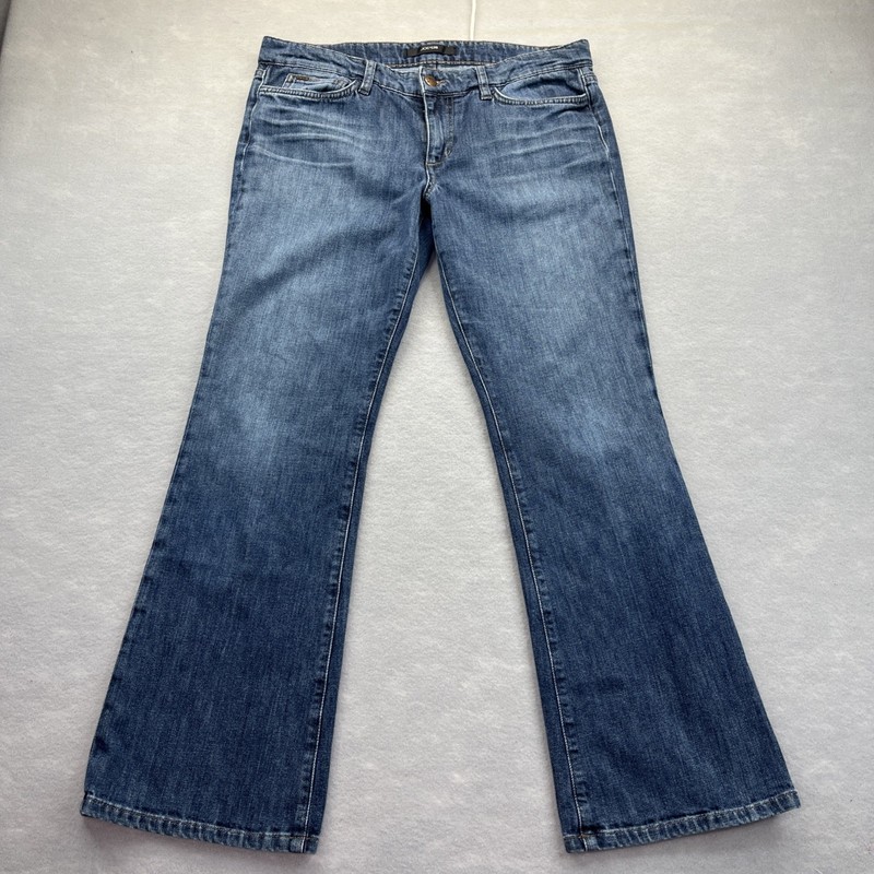 Joes Jeans Women Size 32 Boot Cut Low Rise Dark Wash Provocateur Cotton Blend gallery