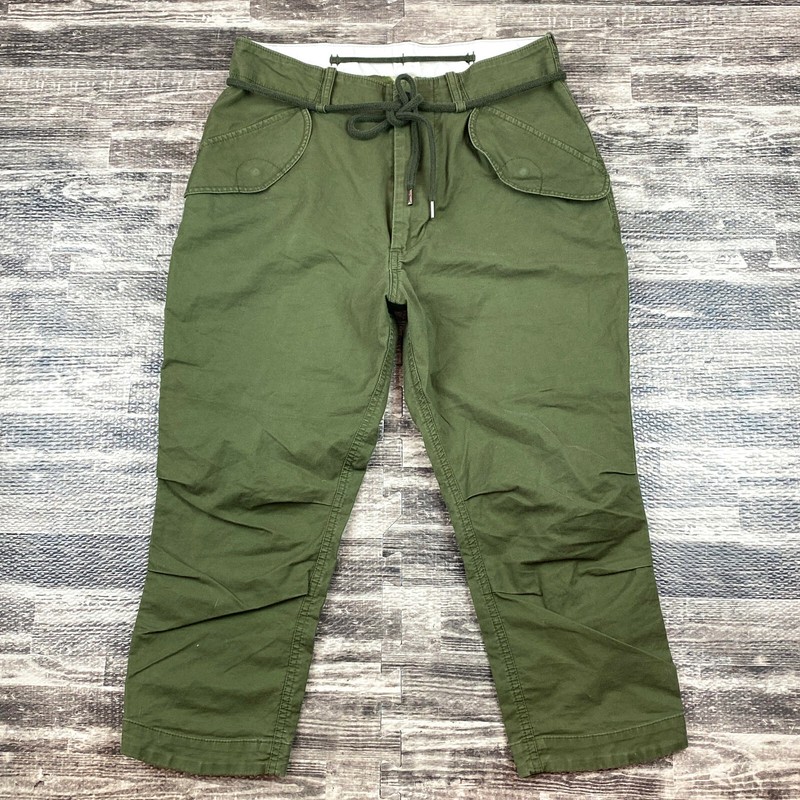 Narifuri Tokyo Japan Tactical Crop Drawstring Pants Size S Small