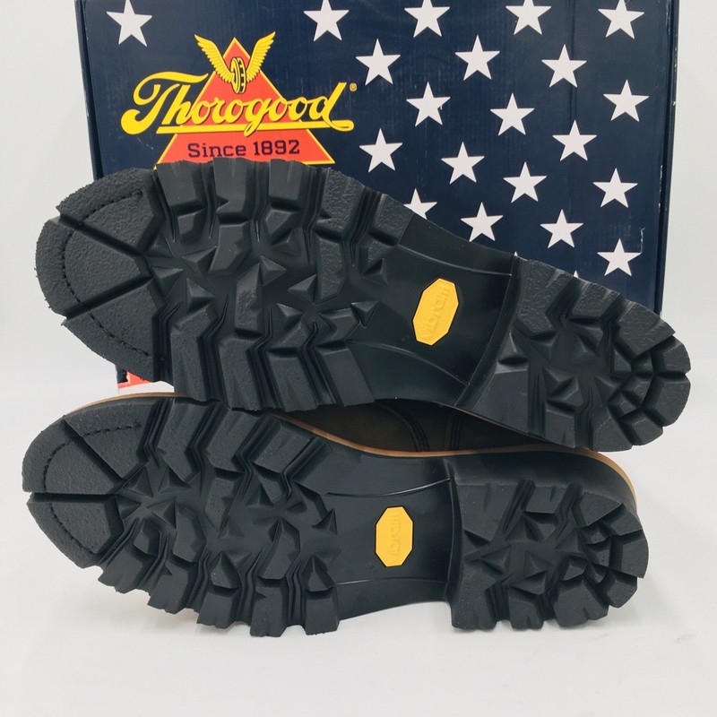 THOROGOOD LOGGER SERIES 9″ WATERPROOF Steel Toe BOOTS 804- 3555 - SZ 14 D gallery