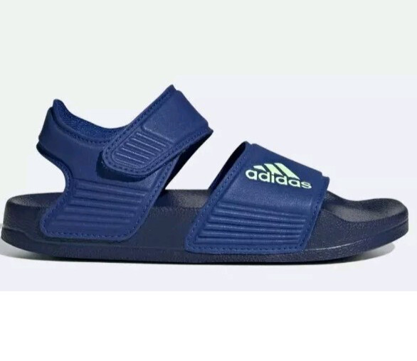 Adidas Adilette Comfort Kids Slide Sandal Royal Blue Size 4Y Water/Play New gallery