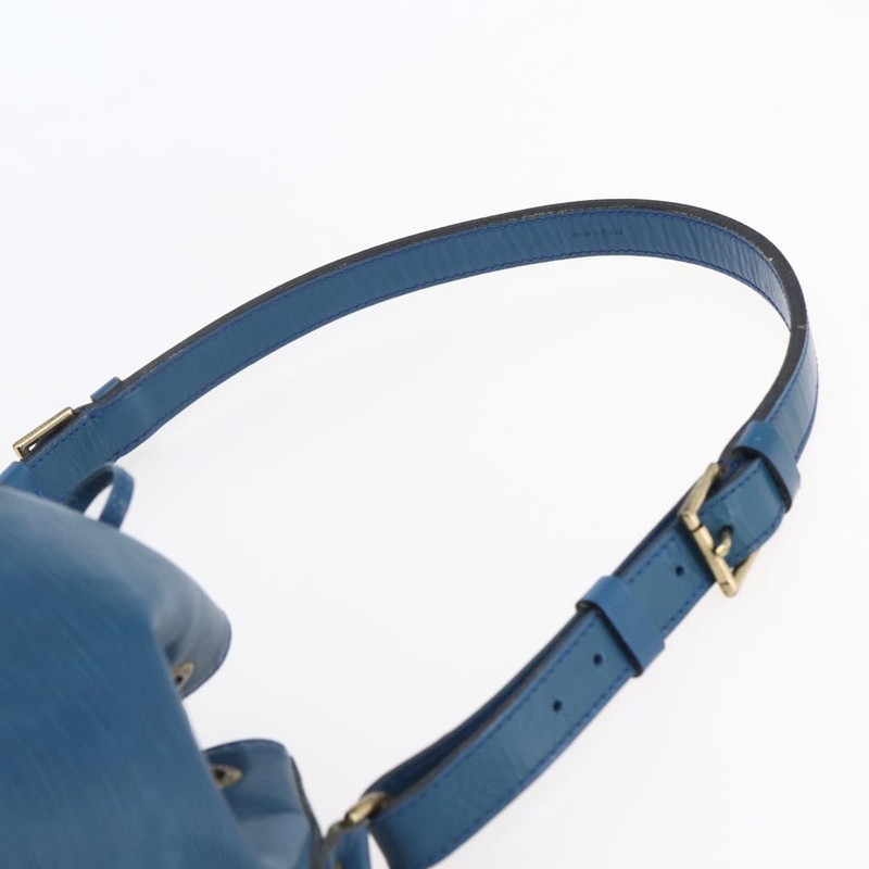 LOUIS VUITTON Epi Petit Noe Shoulder Bag Blue M44105 LV Auth 146215 gallery