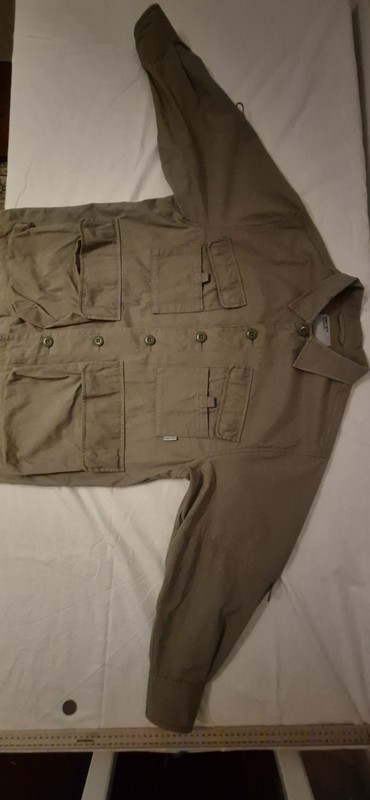 CARHARTT CALLUM SHIRT JAC Jacket XS Cotton KHK A231025 Men from JAPAN USED