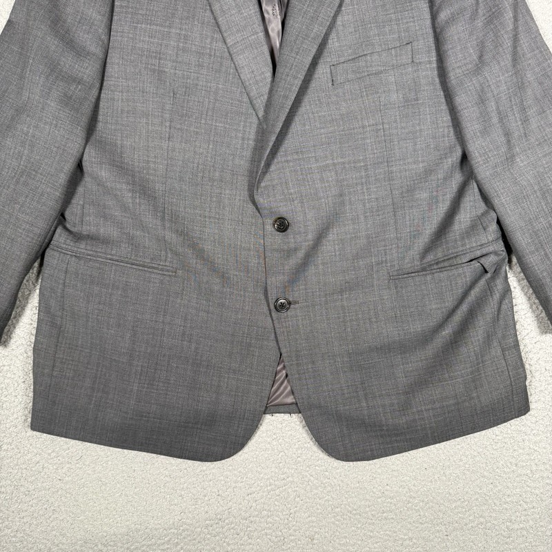 Lauren Ralph Lauren Suit Mens 46R 38x28 Gray 2 Piece Wool Blend Casual Preppy gallery