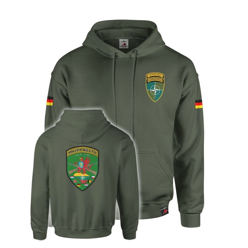 Hoodie Olive eFP Battlegroup Lithuania 11 Rotation NATO Lithuania #44320