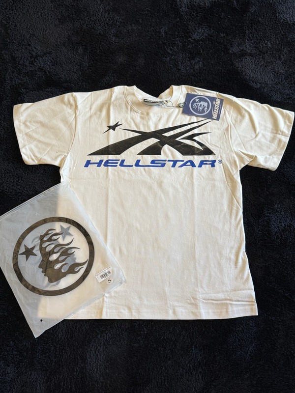 Hellstar Studios Sports Gel T-Shirt Biege Size S,M,L NEW