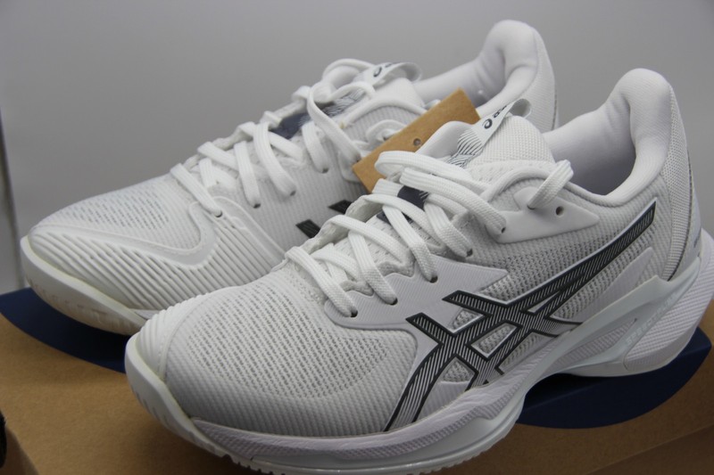 NEW Asics Solution Speed FF 3 Women’s Size 5 – White / Metropolis
