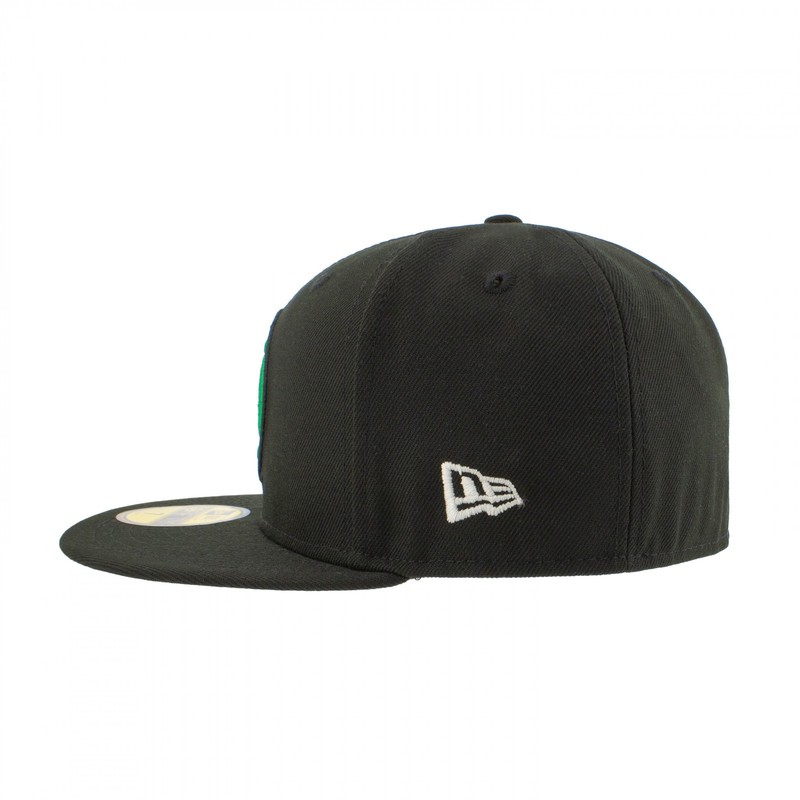 Green Lantern Logo Glow In The Dark New Era 59Fifty Fitted Hat Black gallery