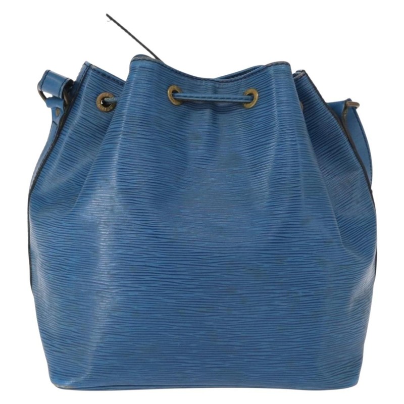 LOUIS VUITTON Epi Petit Noe Shoulder Bag Blue M44105 LV Auth 151242 gallery