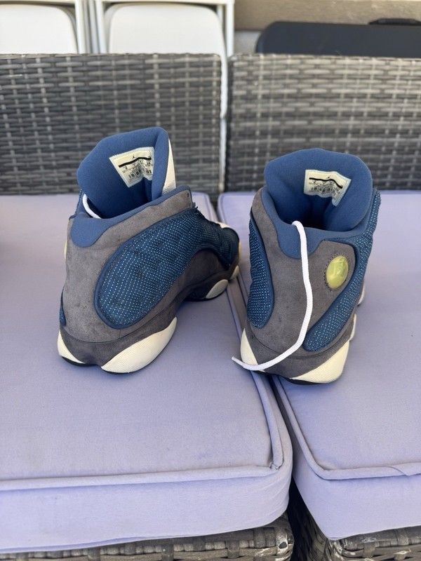 Jordan Air Jordan 13 Retro Flint Mid Top French Blue/Flint Grey 414571-401 2010 gallery
