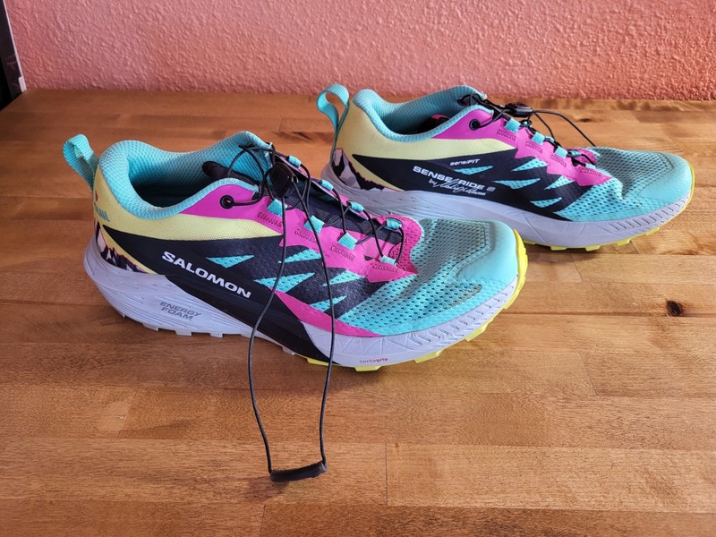 Salomon Sense Ride 5 Martina Trail Running Shoe – Great Condition – Size 9 Mens