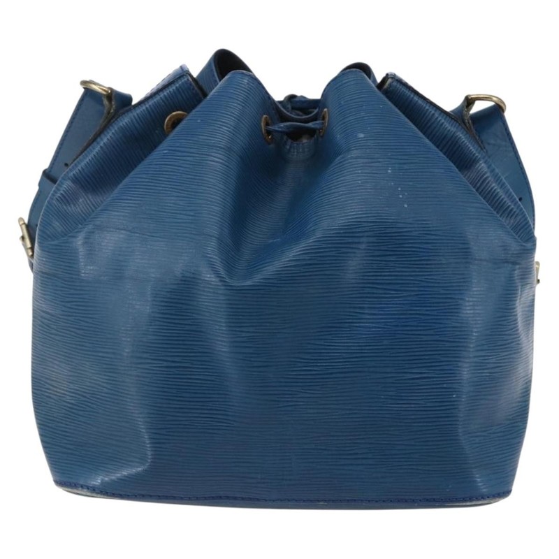 LOUIS VUITTON Epi Petit Noe Shoulder Bag Blue M44105 LV Auth 146215 gallery