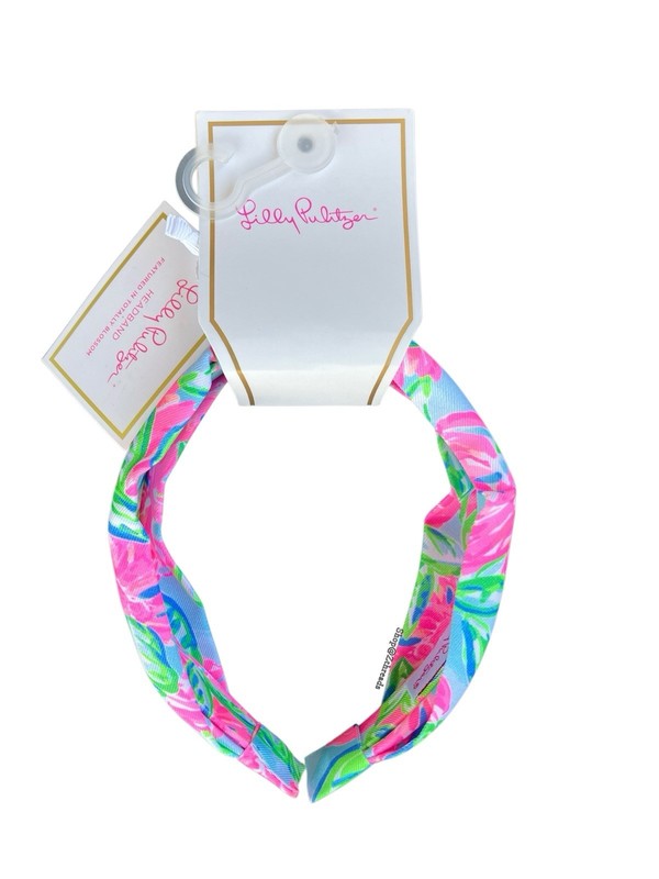 Lilly Pulitzer 1” Wide Top Knotted Twill Headband gallery