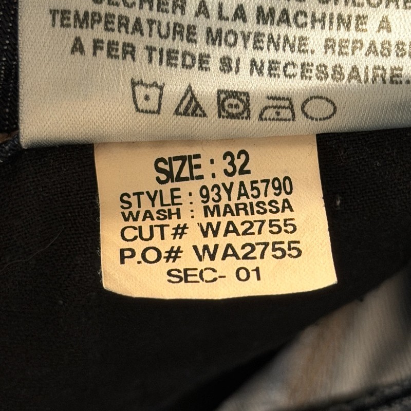 Joes Marissa The Icon Muse High Waist Fit Jeans Womens 32 Gray Denim Stretch gallery