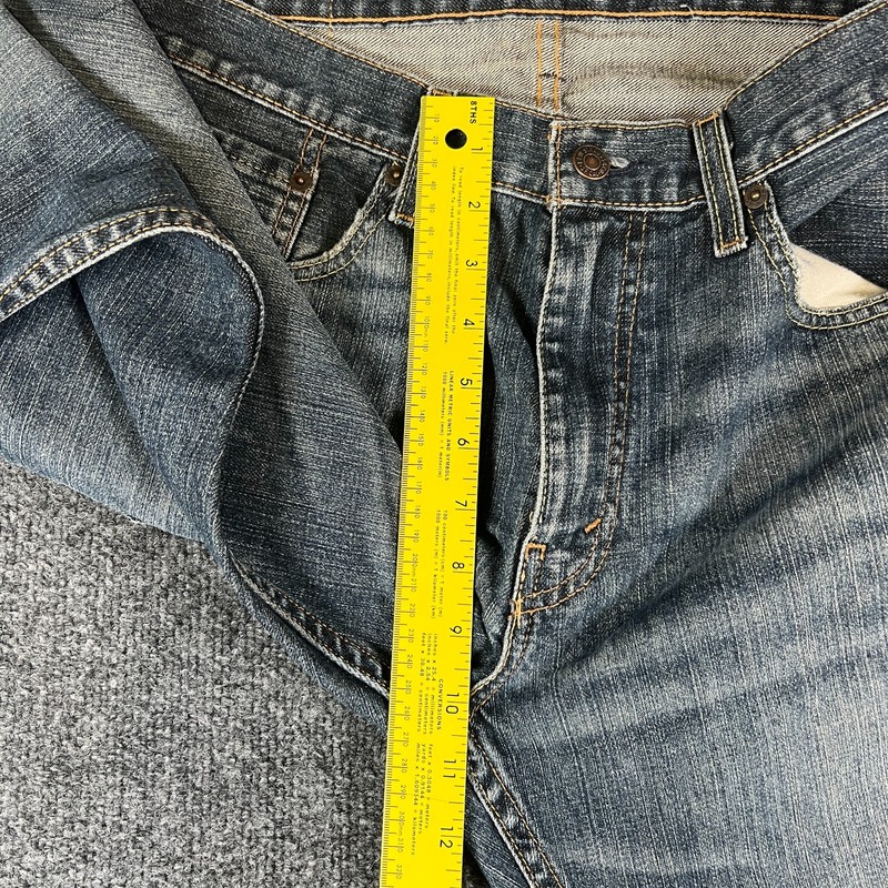 Levi's 559 Jeans Men 36x29 (Tag 34x30) Blue Range Denim 100% Cotton Straight Leg gallery