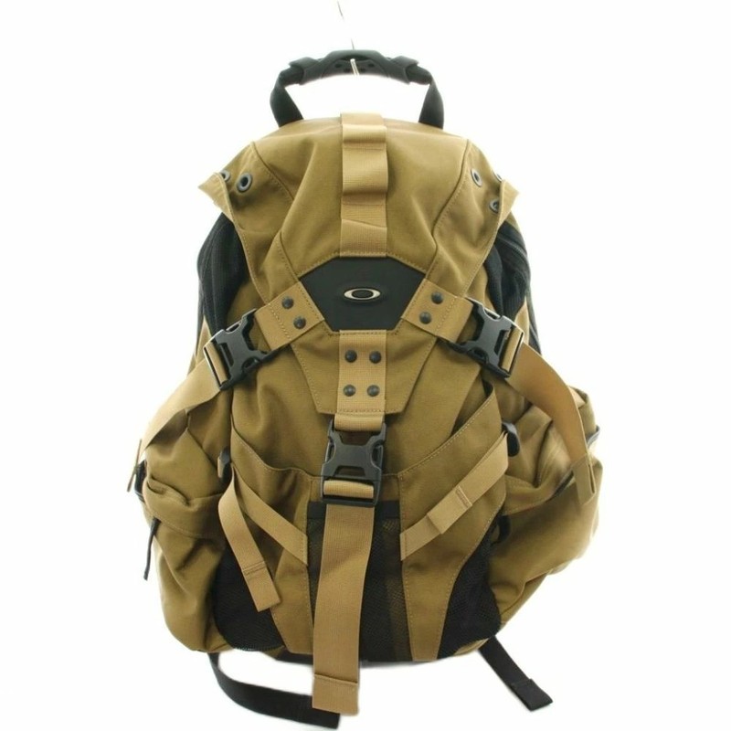 Oakley ICON RC Backpack FOS901479 Brown Black Logo Daypack Used