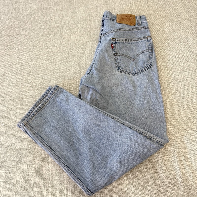 Levis 550 Jeans Mens 32×30 Relaxed Fit Blue Cotton
