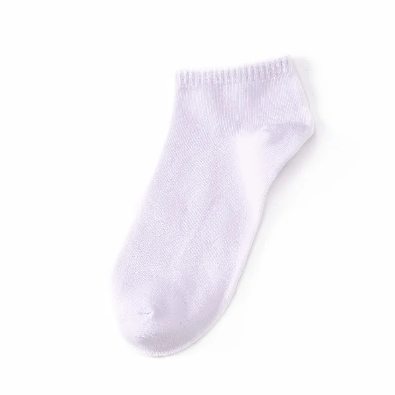 Men Summer Boat Socks Large size 44,45,46,47,48 Black Breathable Fashion Black M gallery