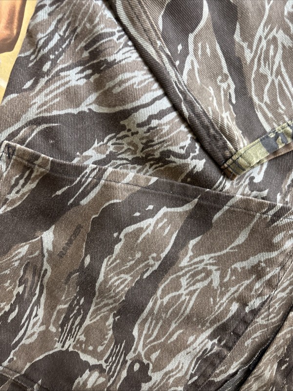 VTG Ranger Tiger Striped Camo Zip-up Jacket gallery