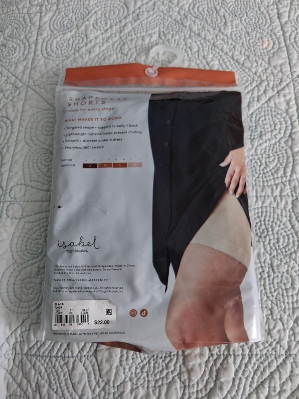 Best Seller. Ingrid & Isabel Maternity Seamless Shapewear Shorts Taupe L