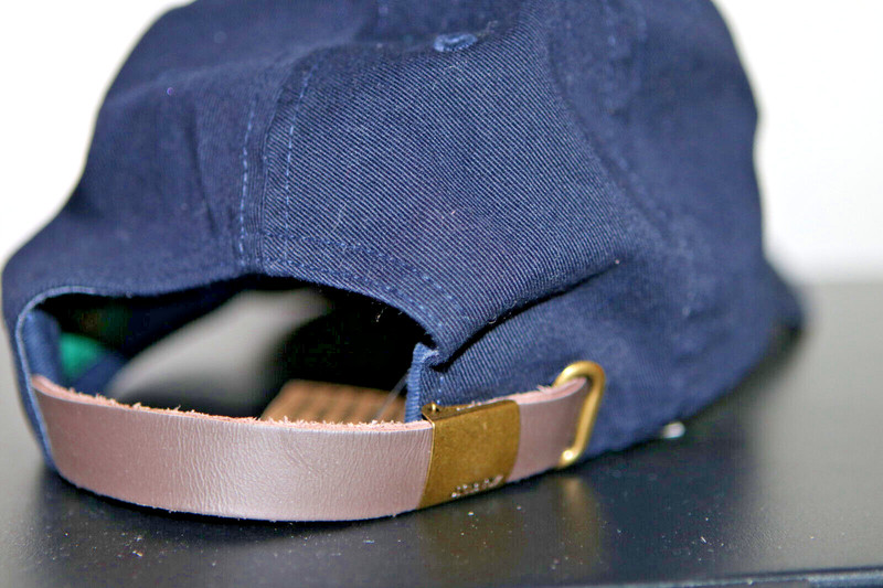 J. Crew Made in USA Garment-Dyed 100% Cotton Twill Baseball Cap Hat Navy NEW gallery