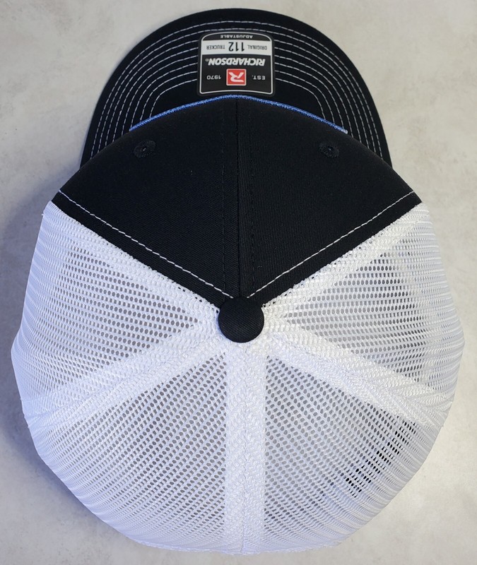COLT Embroidered Patch on Richardson 112 Trucker Hat Snapback Black/White gallery