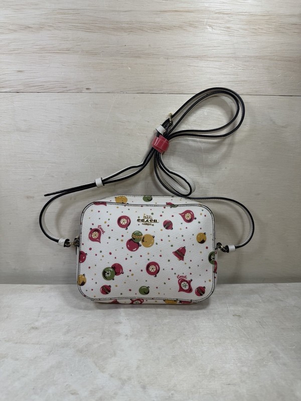 Coach Mini Camera Bag With Ornament Print – C7402