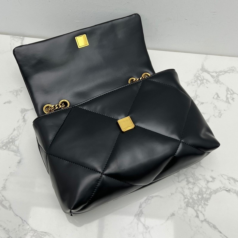 Tory Burch Kira Diamond Quilt Kira black Gold Chain Dust Bag gallery