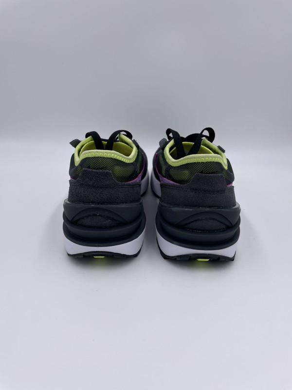 Nike Waffle One Off Noir Light Lemon Twist Lilac Mesh Sneakers Womens DC0481-002 gallery