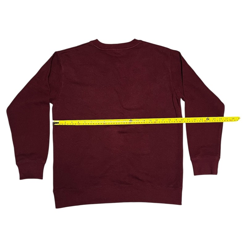 Looney Tunes & All Character y2k style pull over crewneck maroon sweatshirt L gallery