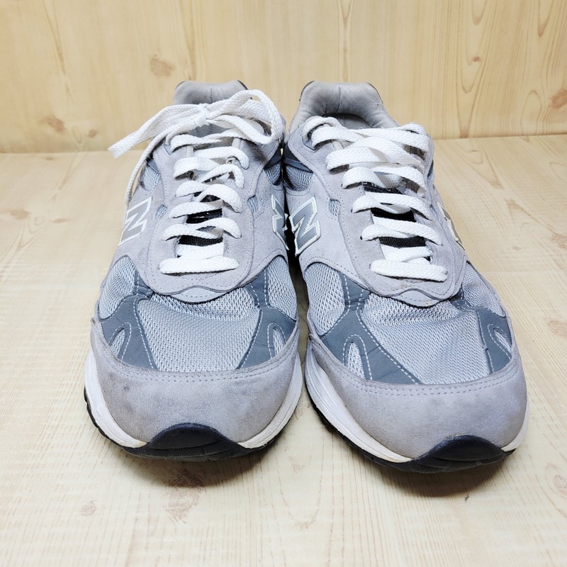 New Balance 993 Made In USA Shoes Sneaker Gray White Men’s Size 11 4E Extra Wide gallery