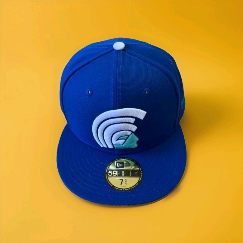 DS FITTED HAWAII MUA 7 1/8 LIGHT ROYAL 59Fifty NOT 808Allday In4mation Farmers